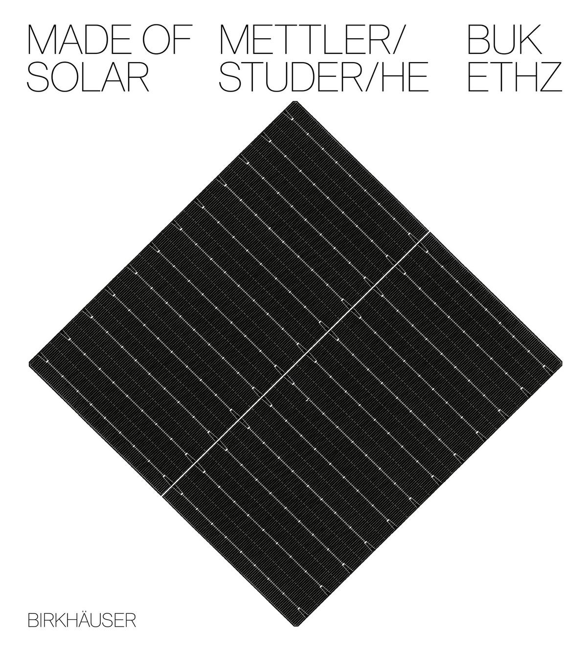 建築　洋書　Material stone Birkhauser Made of Solar (English language edition)
